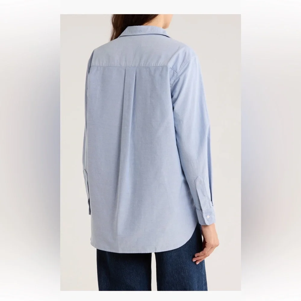 Frank & Eileen Light Blue Long-Sleeve Button-Up Shirt - Picture 2 of 3